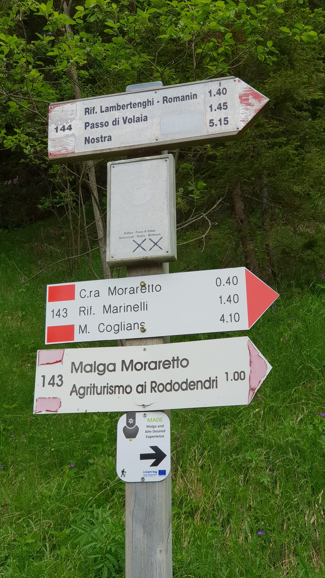 Bando per la manutenzione ordinaria e segnaletica verticale della rete escursionistica italiana