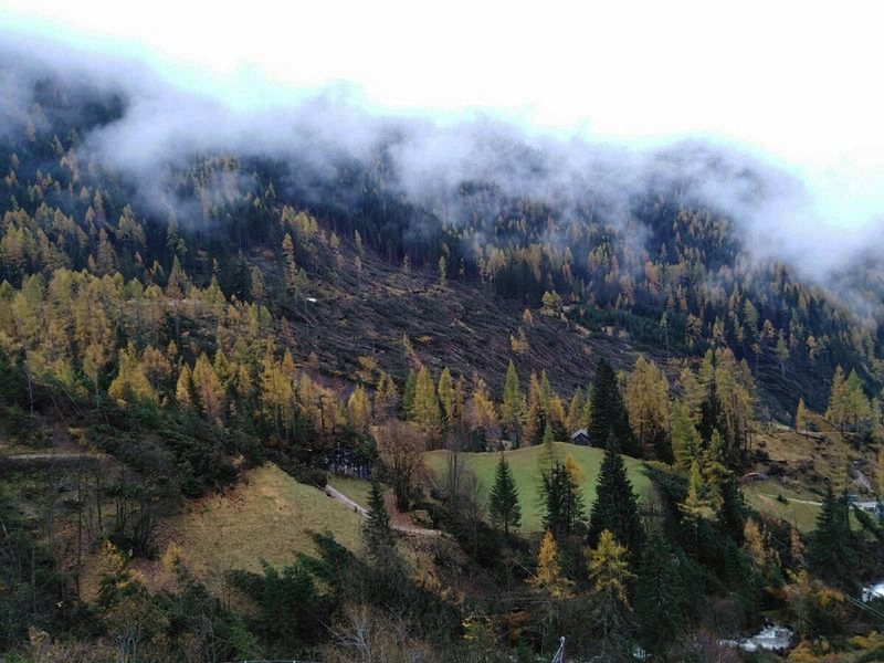 Maltempo, raccolta fondi Cai per aiutare le montagne di Nord-Est