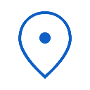 location on 128dp 0E60C6 FILL0 wght200 GRAD0 opsz48