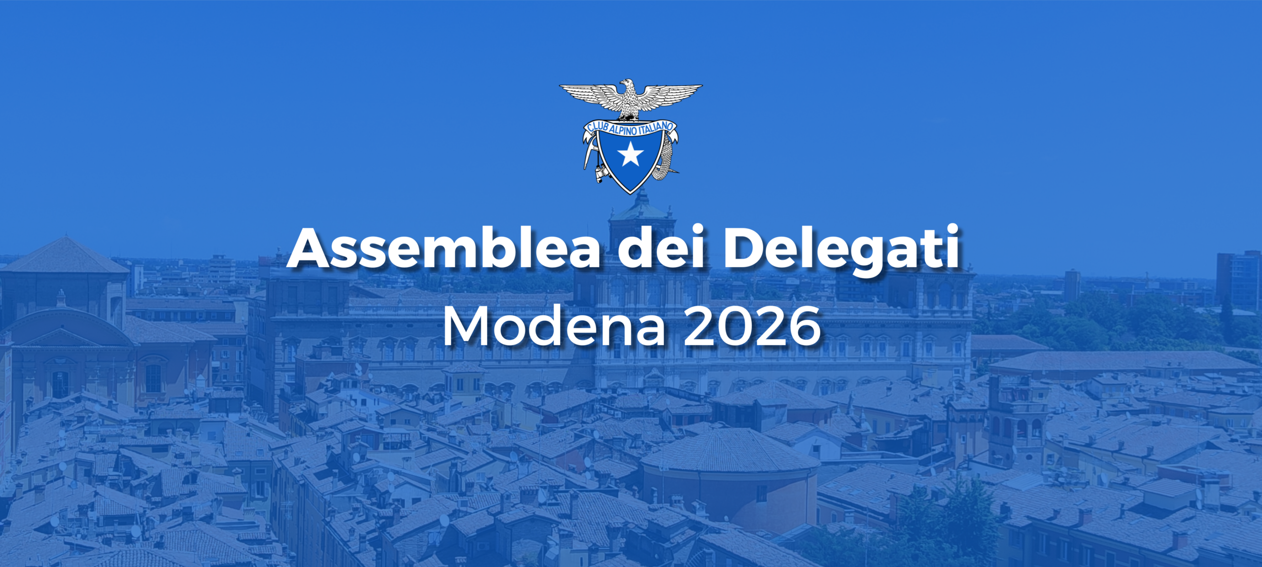 Assemblea dei Delegati, Modena sabato 30 e domenica 31 maggio 2026